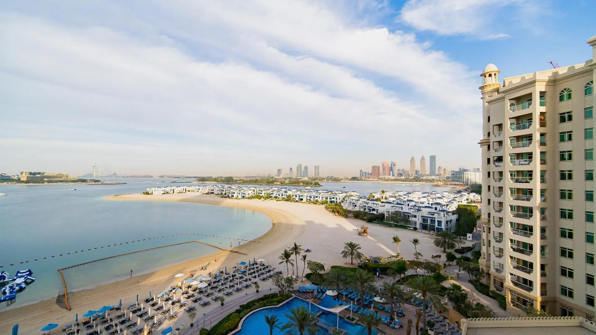 Your Private Beach With Sea View & Crib - Palm 2Br Dubai